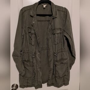 Cato Dark Olive Utility Jacket